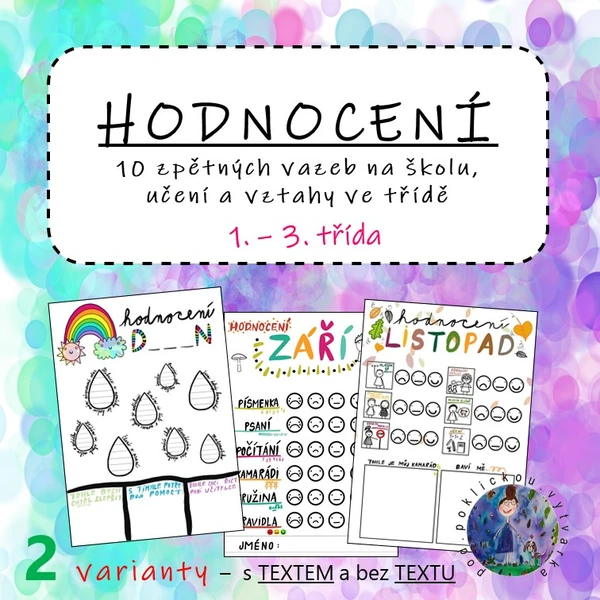 Hodnocení - 10 zpětných vazeb na školu, učení a vztahy ve třídě 1