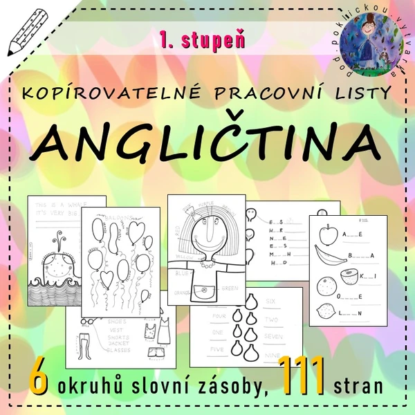 Kopírovatelné pracovní listy - angličtina 1