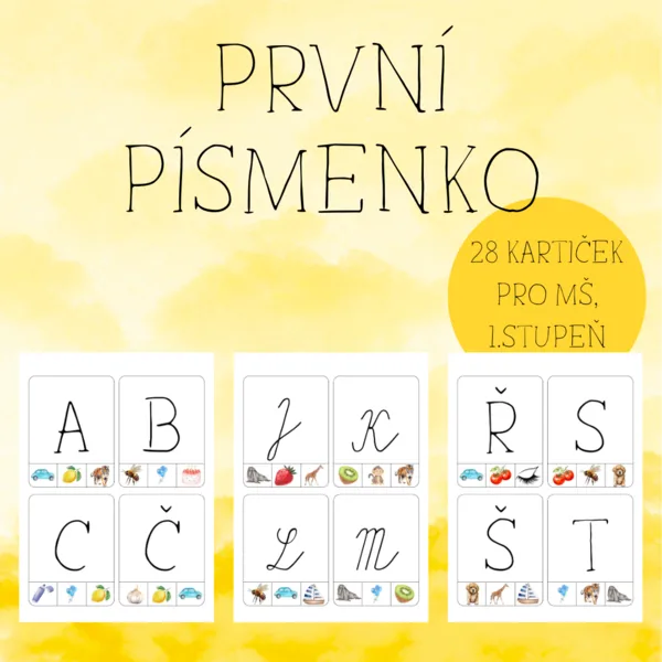  CO ZAČÍNÁ NA PÍSMENKO? 1