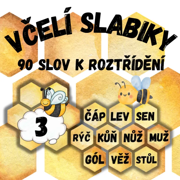 Světový den včel 20. 5. - včelí slabiky 1