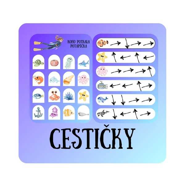 Cestičky- Moře 1