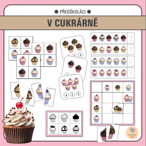 V cukrárně - muffiny 1