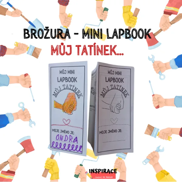 MINI lapbook - můj tatínek... 1