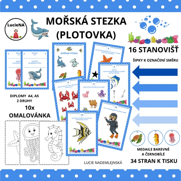 MOŘSKÁ STEZKA (PLOTOVKA) 1