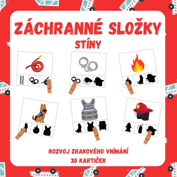 ZÁCHRANNÉ SLOŽKY - stíny 1