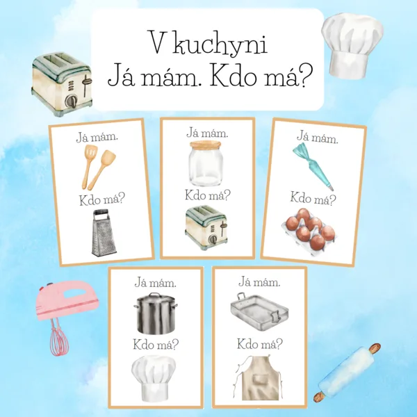 V kuchyni Já mám. Kdo má? 1