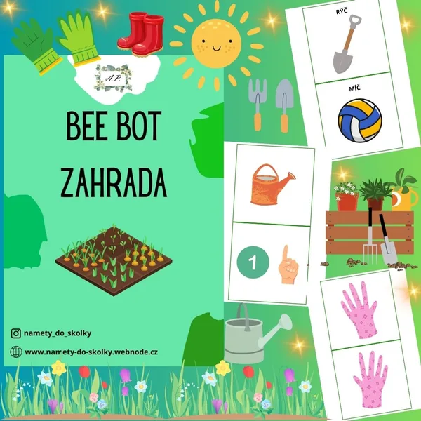 Bee bot - Zahrada 1