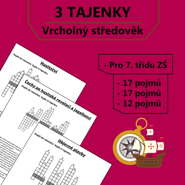 3 Tajenky - Vrcholný středověk 1