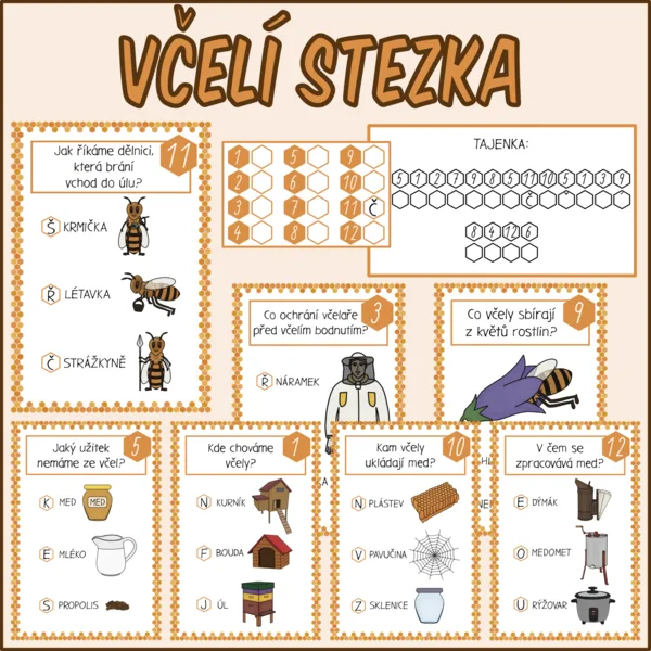 Včely - Stezka 1