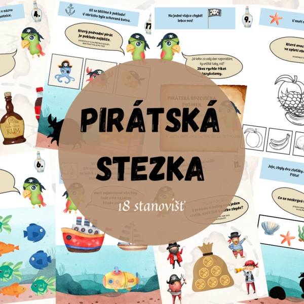 PIRÁTSKÁ STEZKA - ŠIPKOVANÁ  1