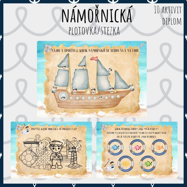 Námořnická stezka/plotovka 1