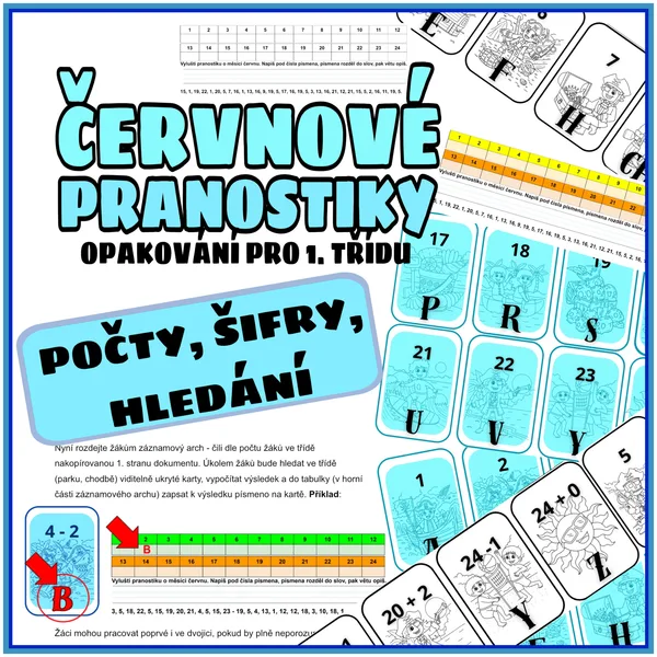 Červnové pranostiky - šifry a počítání - 3 bojovky za cenu jedné! 1