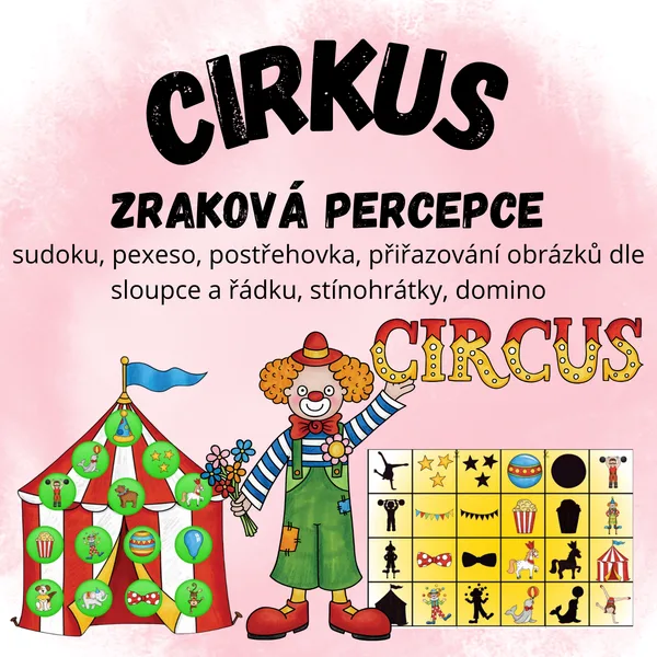Cirkus - zraková percepce 1