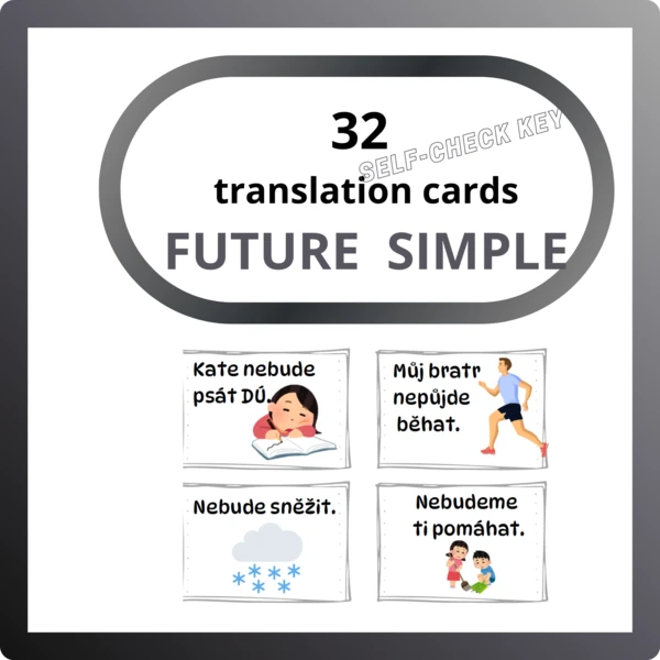 Translation cards & future simple 1