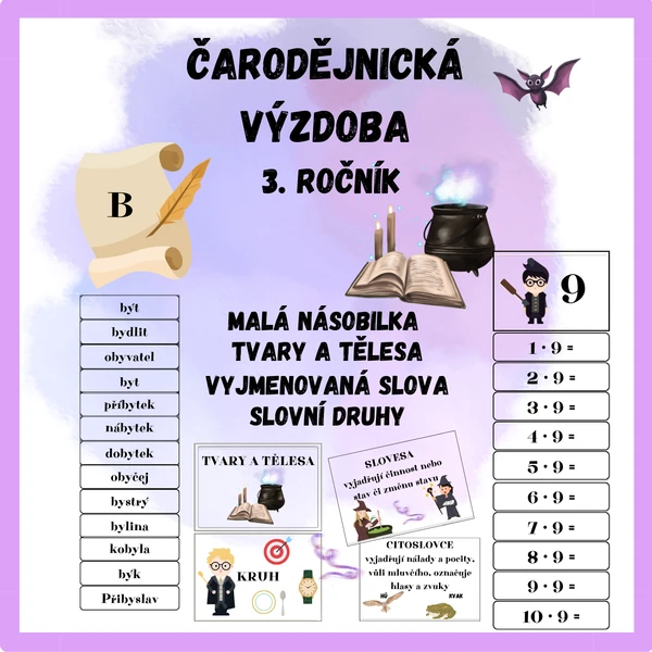 Čarodějnická výzdoba - 3. ročník 1