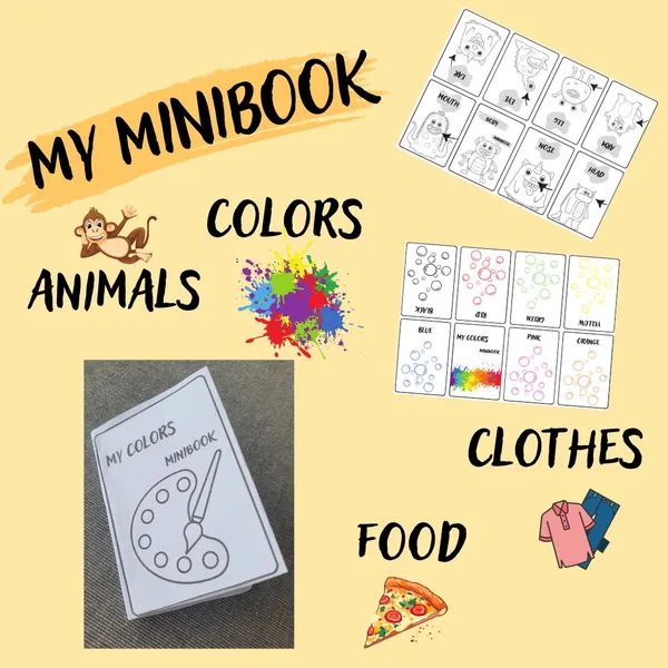 My minibook - slovní zásoba  1