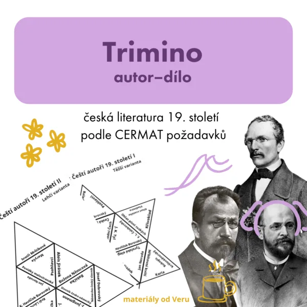Trimino: autor a dílo, česká literatura 19. století 1