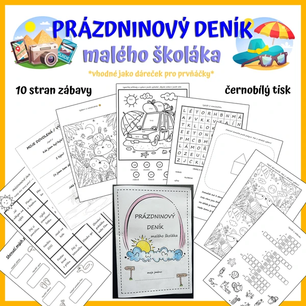 Prázdninový deník malého školáka 1