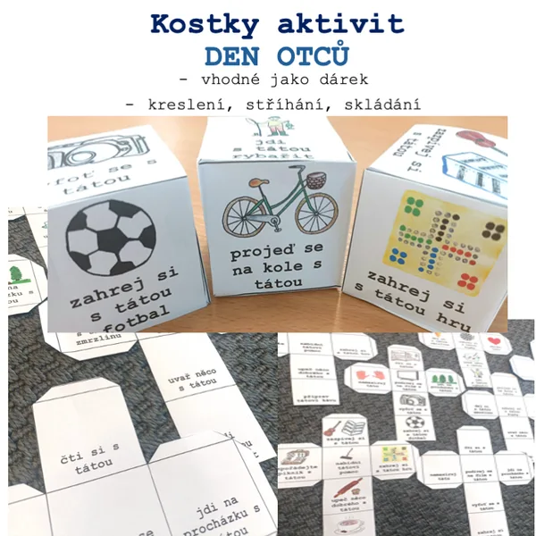 Kostky aktivit - Den otců 1
