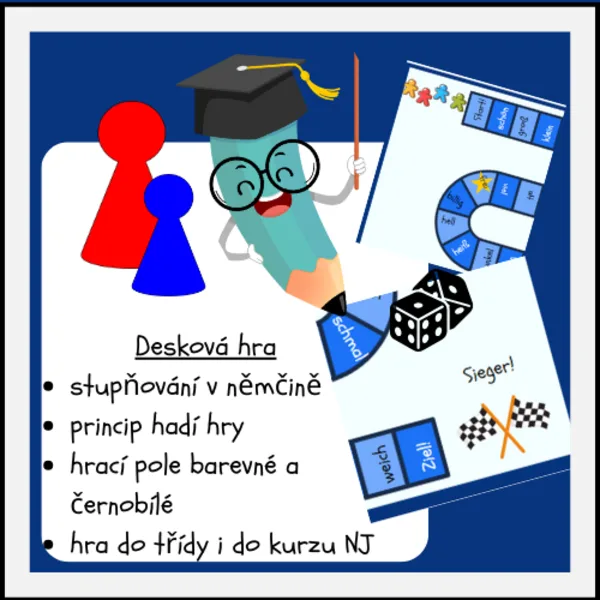 Stupňování němčina - Steigerung - Komparation 1
