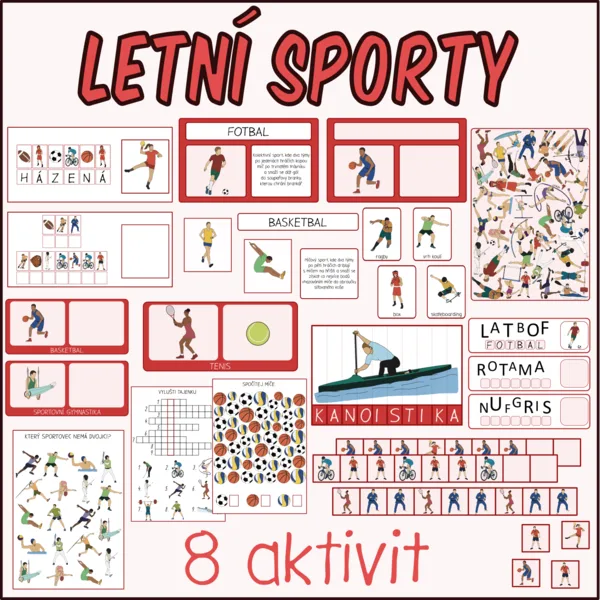 Letní sporty - 8 aktivit 1
