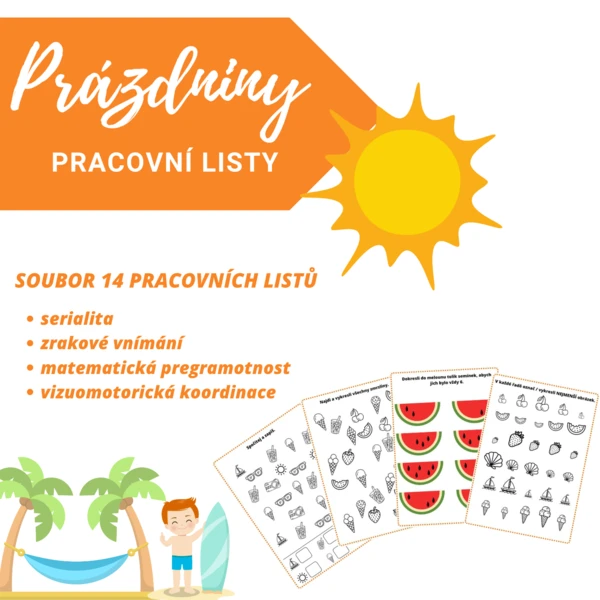 PRÁZDNINY (pracovní listy) 1