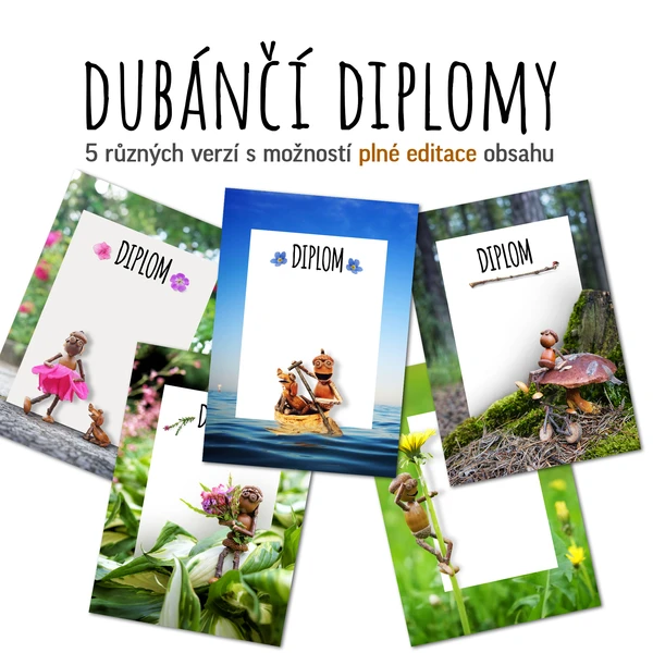 Dubánčí diplomy s fotografiemi 1