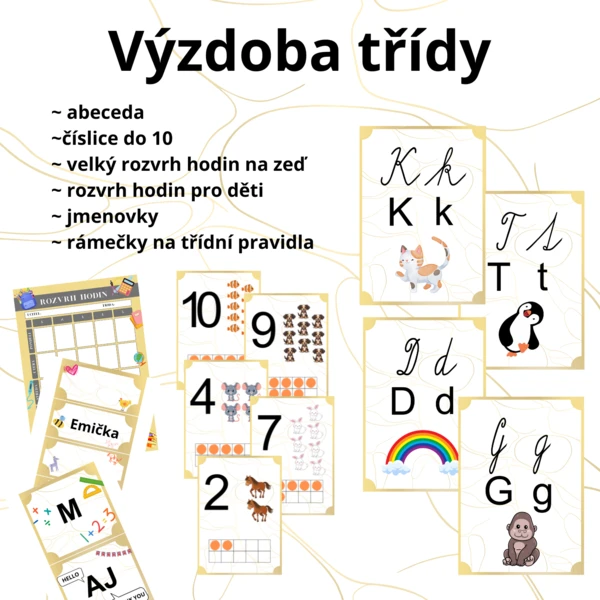 Výzdoba třídy 1