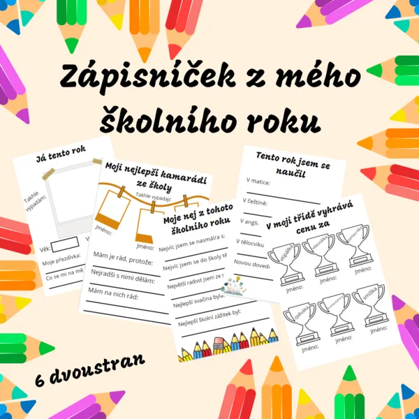 Zápisníček z mého školního roku 1