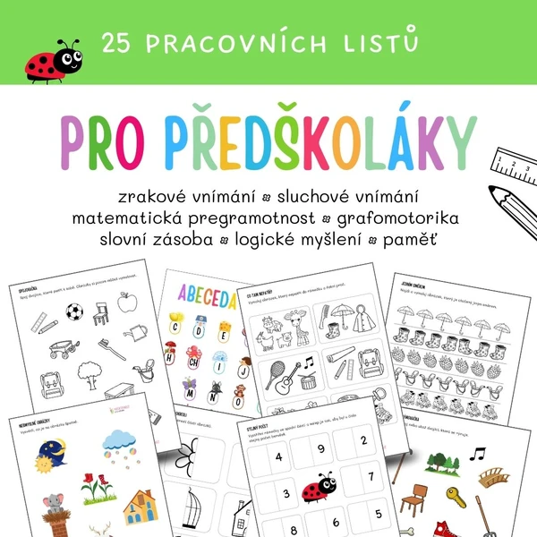 Pracovní listy pro předškoláky 1
