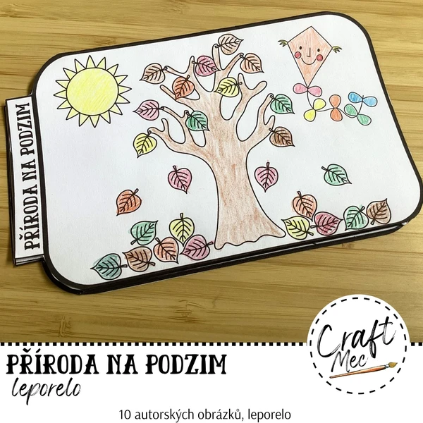PŘÍRODA NA PODZIM - LEPORELO 1