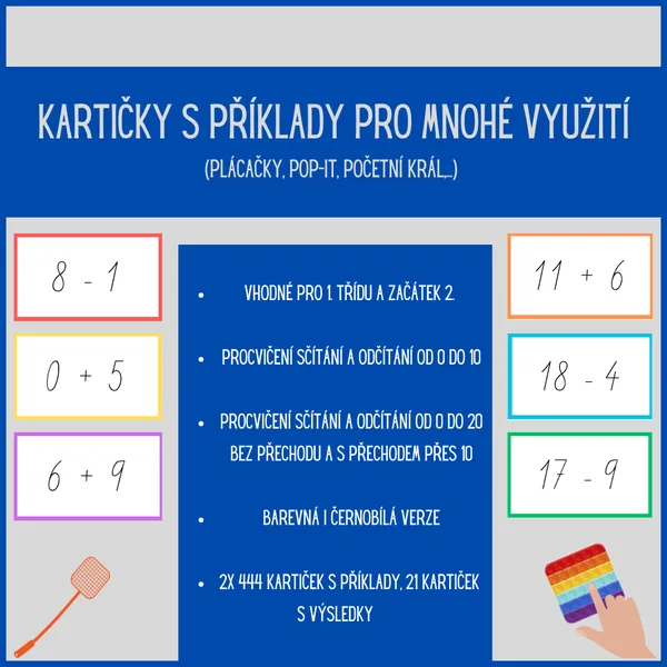KARTIČKY S PŘÍKLADY - PRO MNOHÉ VYUŽITÍ 1