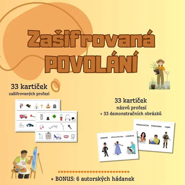 Zašifrovaná povolání 1