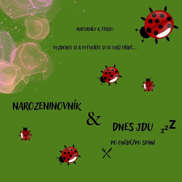 Narozeninovník a ,,Dnes jdu domů..." - třída BERUŠKY 1