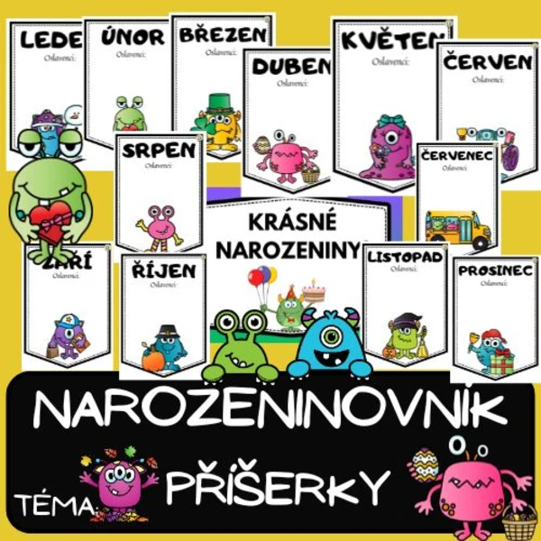 NAROZENINOVNÍK - PŘÍŠERKY 1