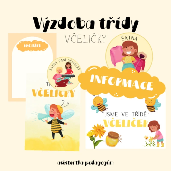 Výzdoba třídy - Včeličky 1