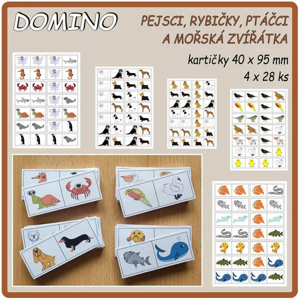 Domino - zvířátka 1