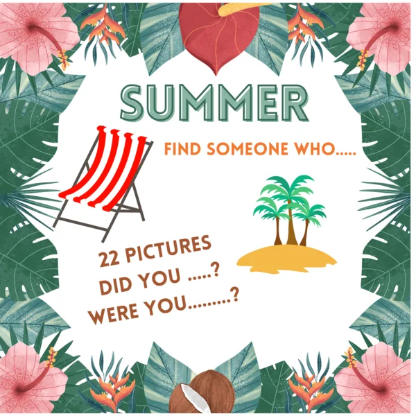 Summer - Find someone who 1