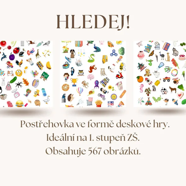 Postřehovka Hledej! 1