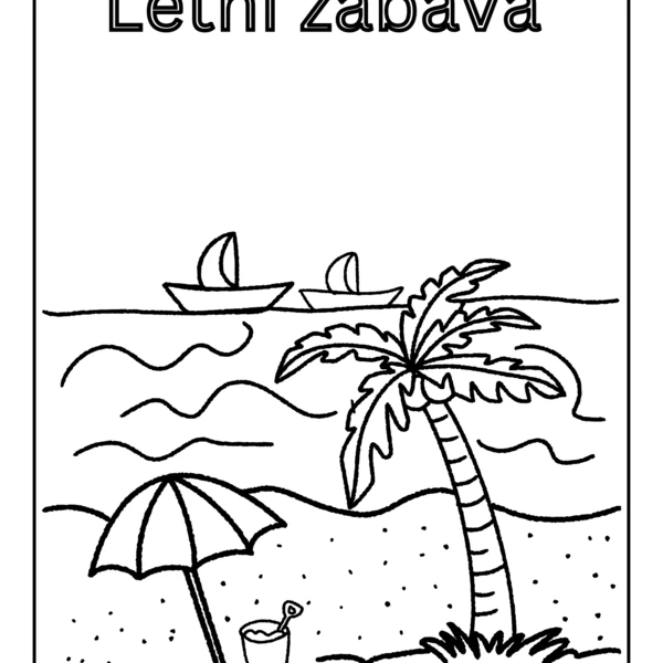 Letní zábava na procvičení a naučení hravou formou 1