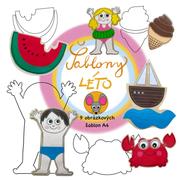 Léto - šablony 1