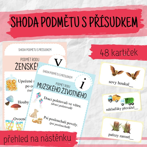 Shoda podmětu s přísudkem  1