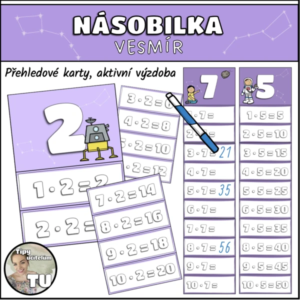 Násobilka - vesmír 1