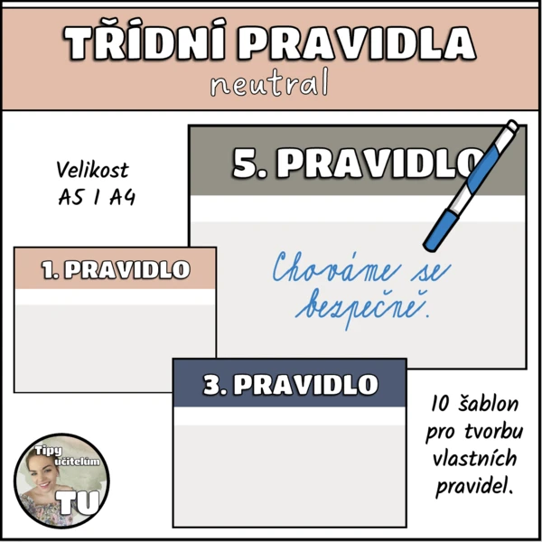 Třídní pravidla - neutral 1