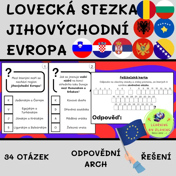 ZEMĚPISNÁ STEZKA - JIHOVÝCHODNÍ EVROPA 1