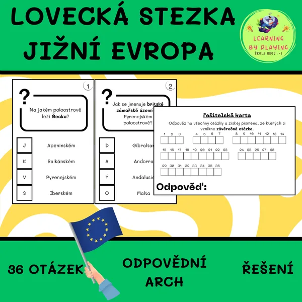 ZEMĚPISNÁ STEZKA - JIŽNÍ EVROPA 1
