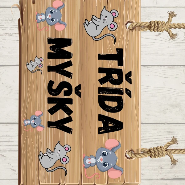 VÝZDOBA TŘÍDY - MYŠKY🐭🐀 1