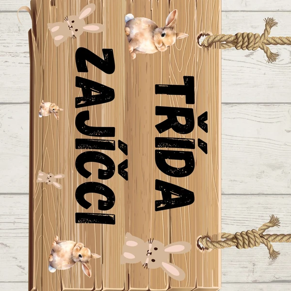 VÝZDOBA TŘÍDY - ZAJÍČCI 🐰🐇 1