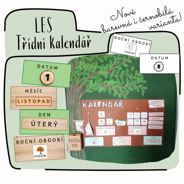 Třídní kalendář LES 1