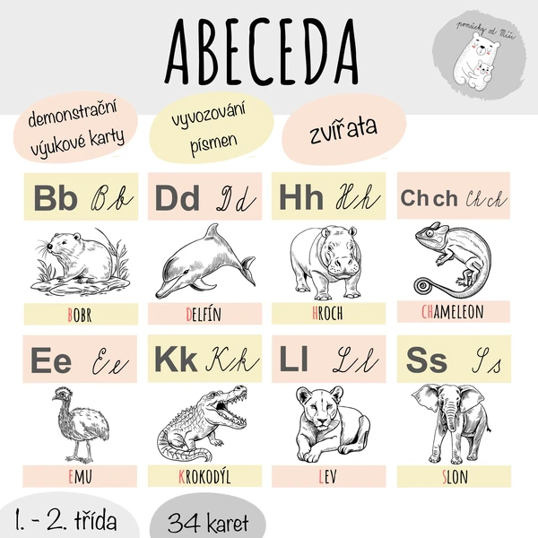 Abeceda - zvířata 1
